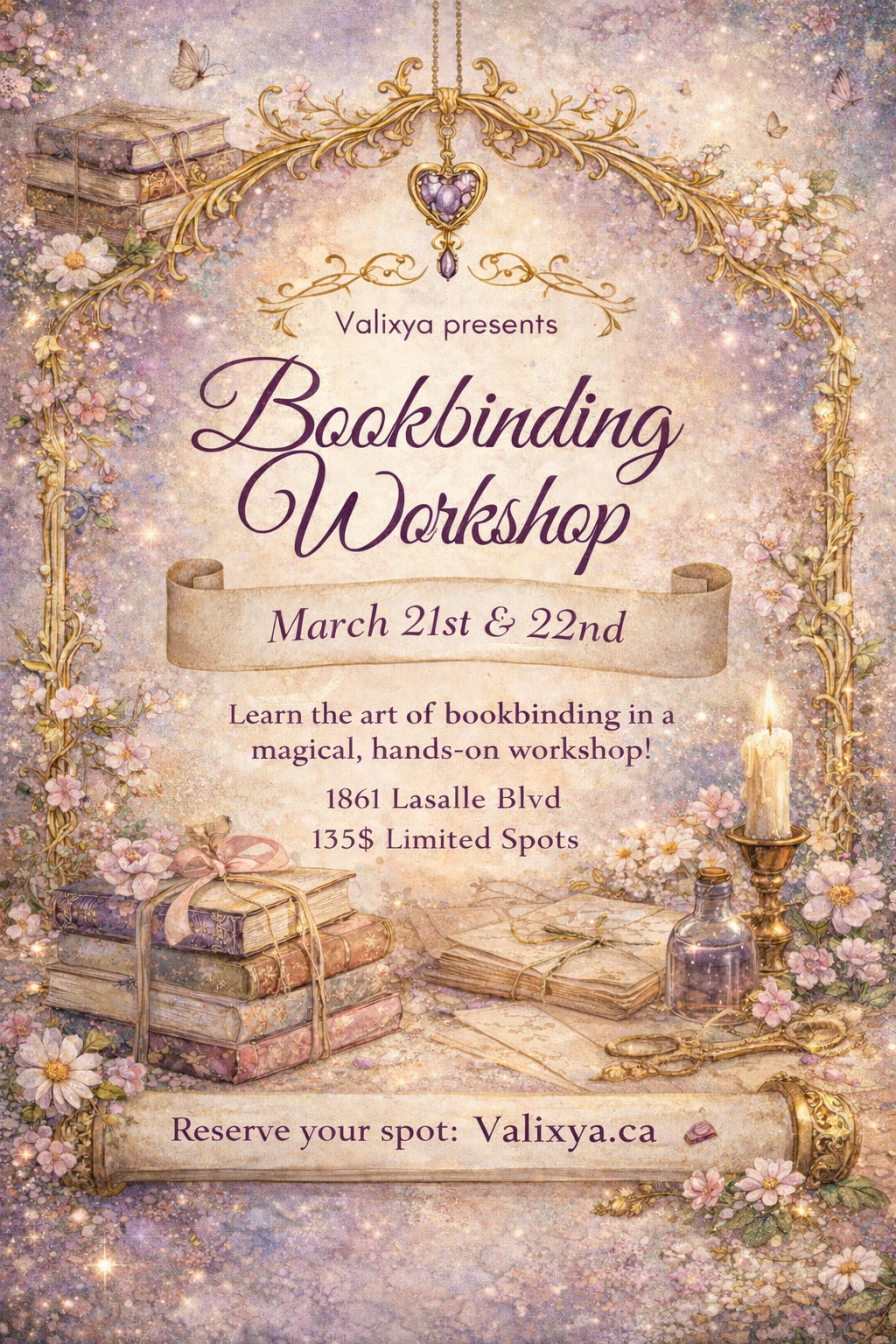 Weekend Bookbinding Workshop