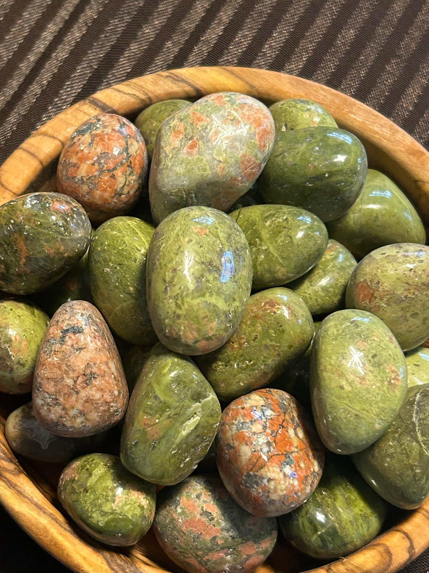 Unakite Tumbled stone