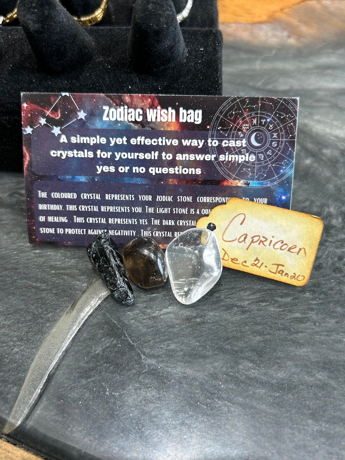 zodiac wish bags