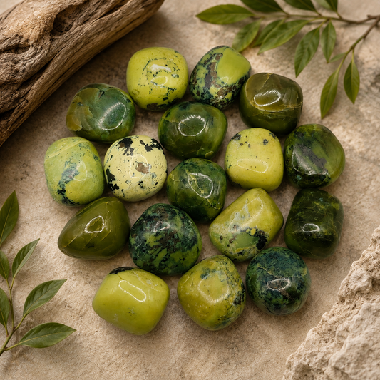 Serpentine Tumbled Stone