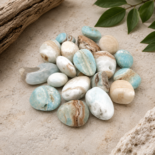 Hemimorphite Tumbled Stone