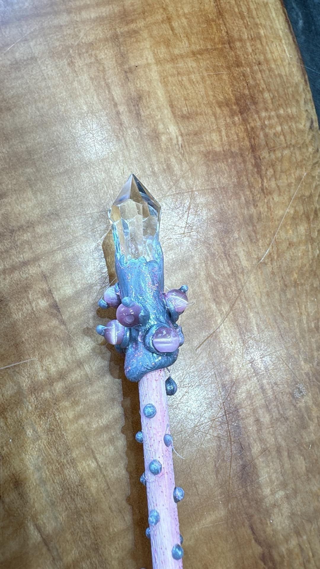 Pink Quartz Wand