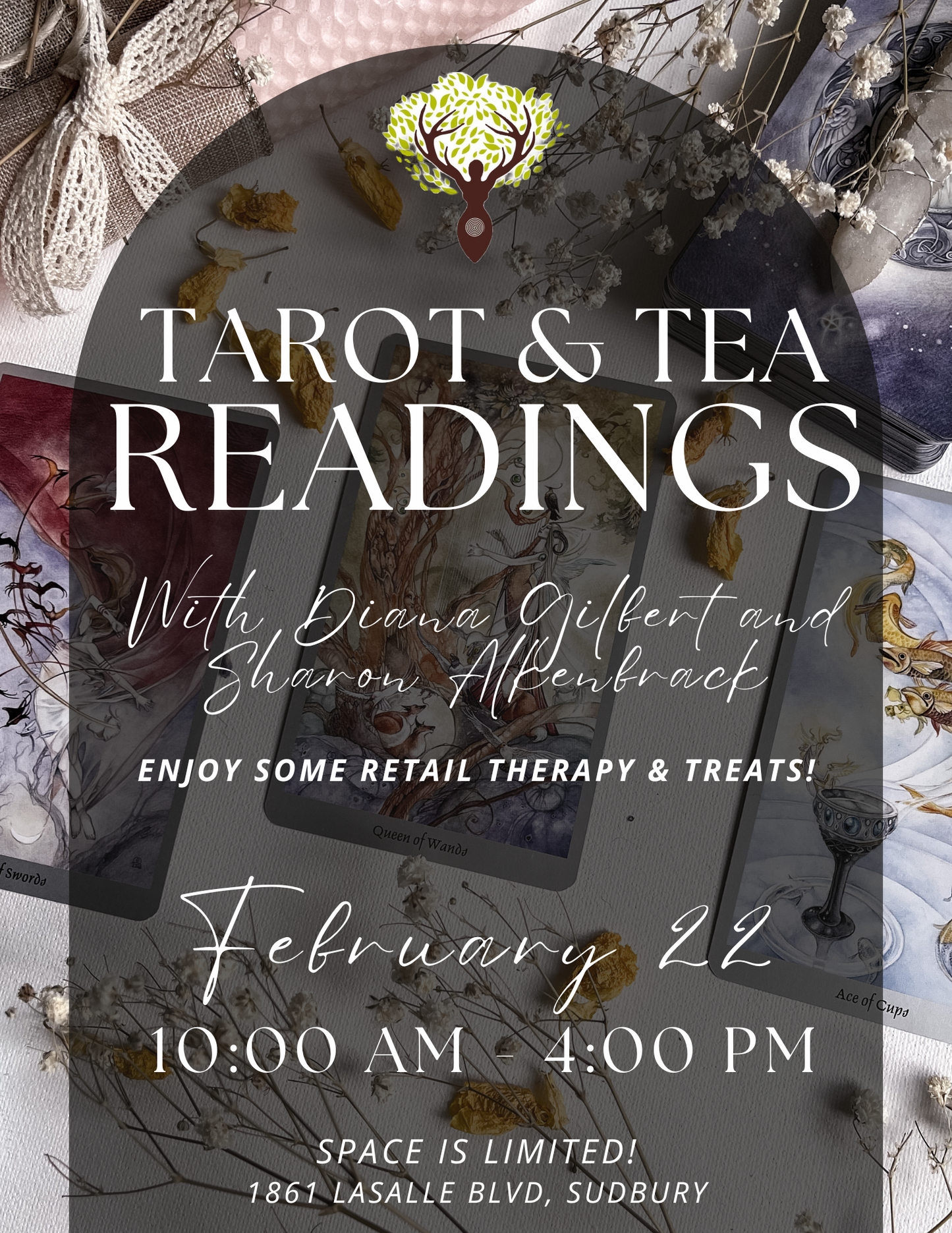 Tarot & Tea Readings with Diana & Sharon