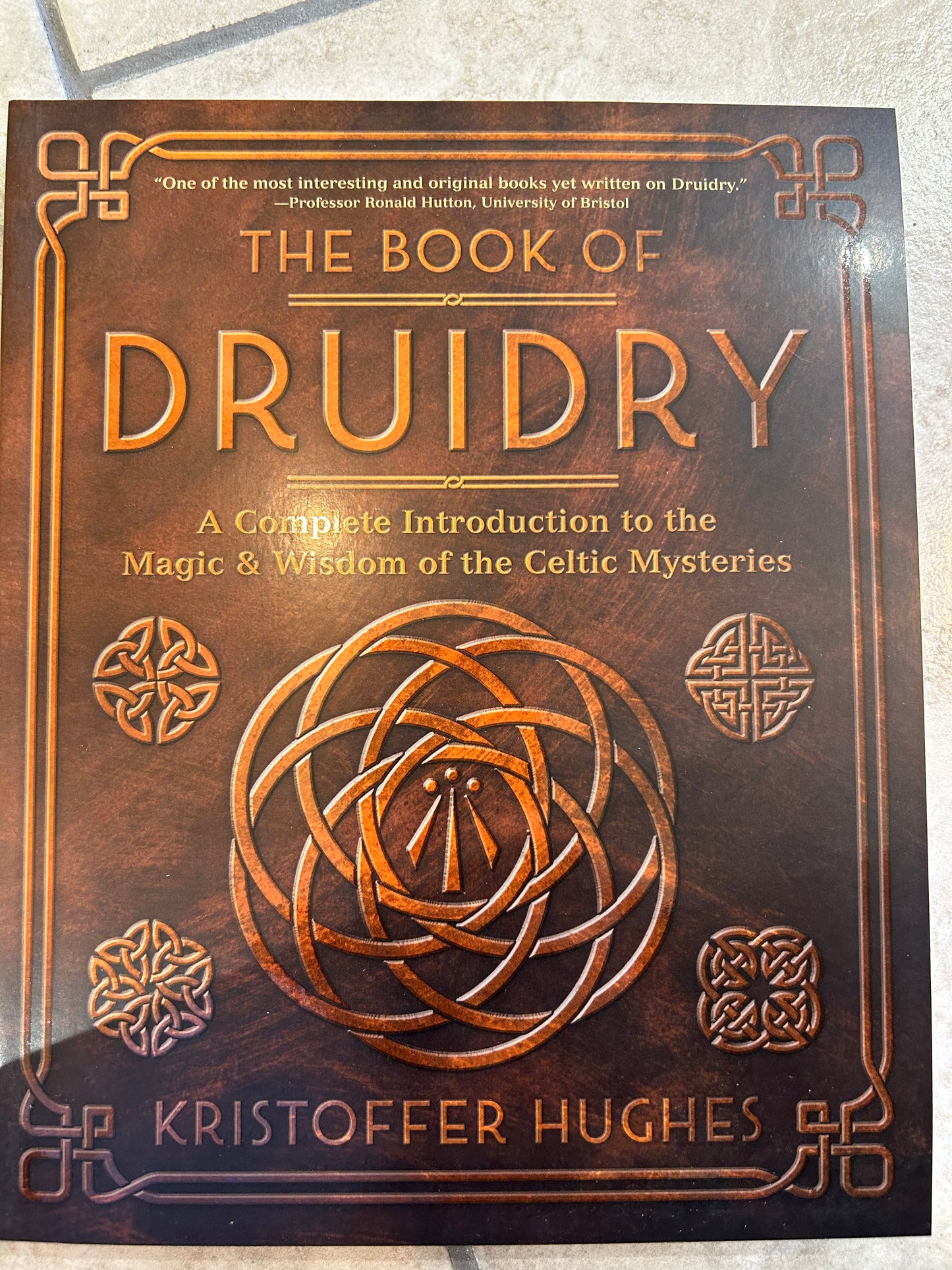 the Book of Druidry by Kristoffer Hughes