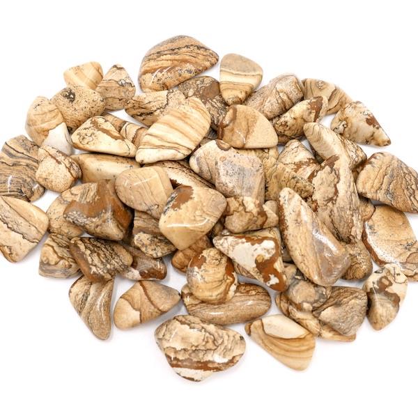 Picture Jasper Tumbled Stone
