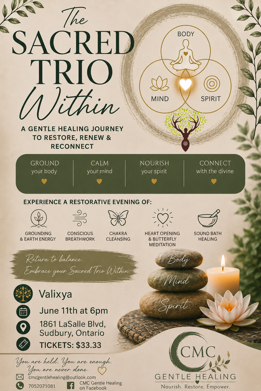 The Sacred Trio Within on June 11th