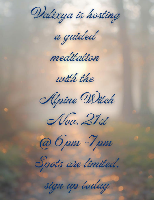 Guided Meditation with the Alpine Witch