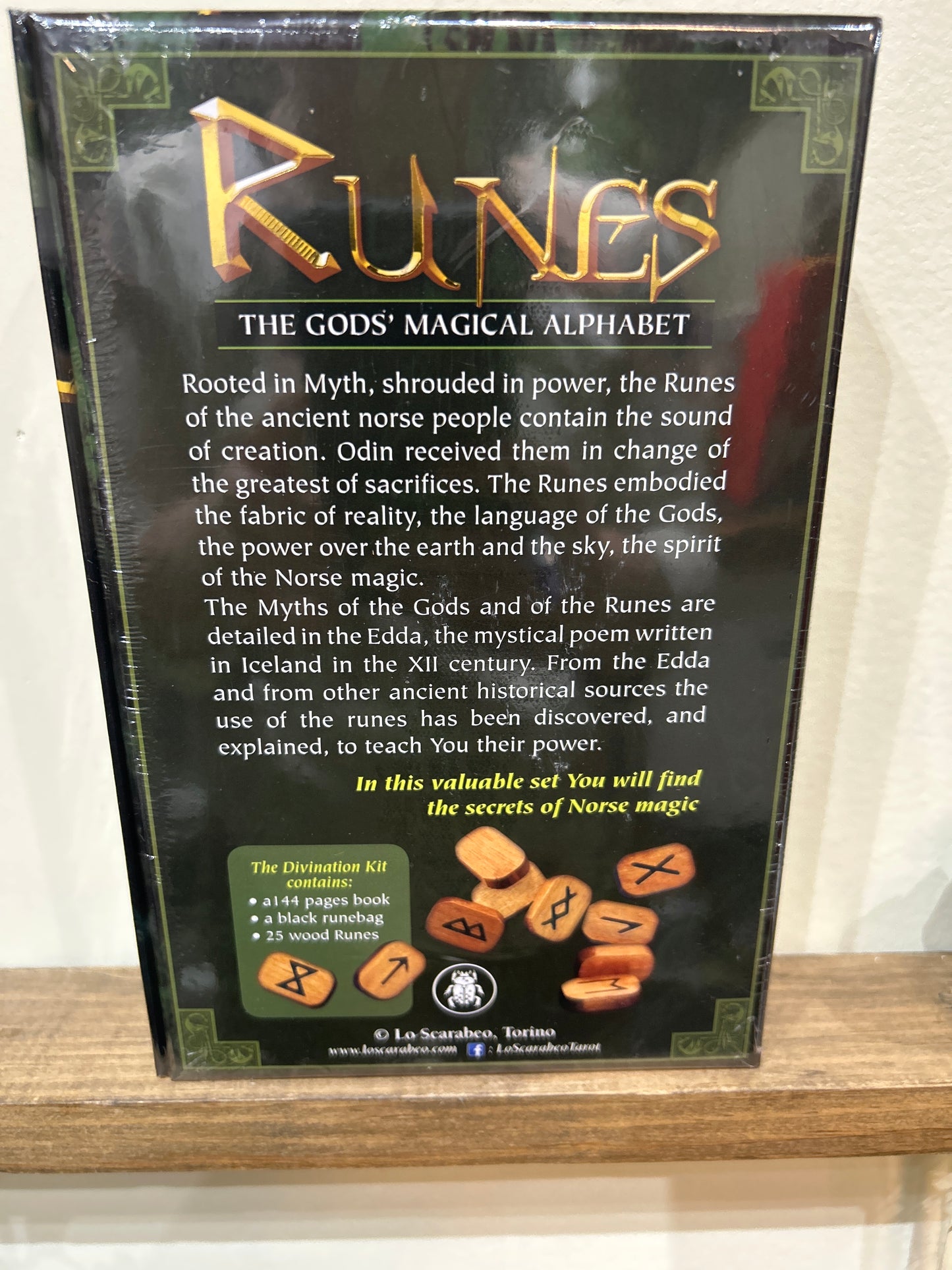 Runes kit. The gods magical alphabet