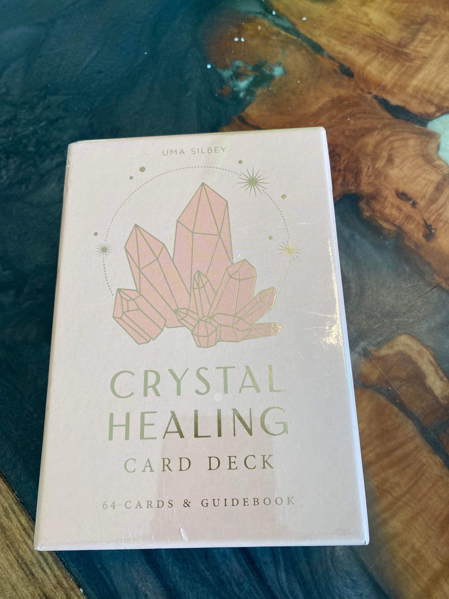 Crystal Healing Card Deck Uma Silbey