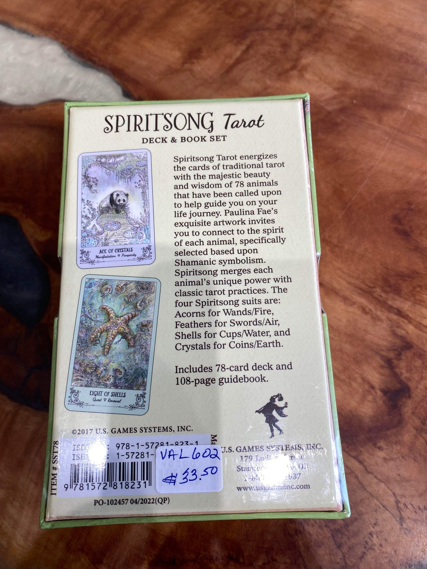 SpiritSong Tarot By Paulina Fae