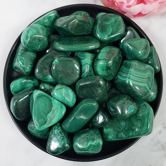 Malachite Tumble Stone