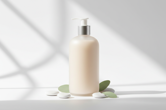 massage lotion without label